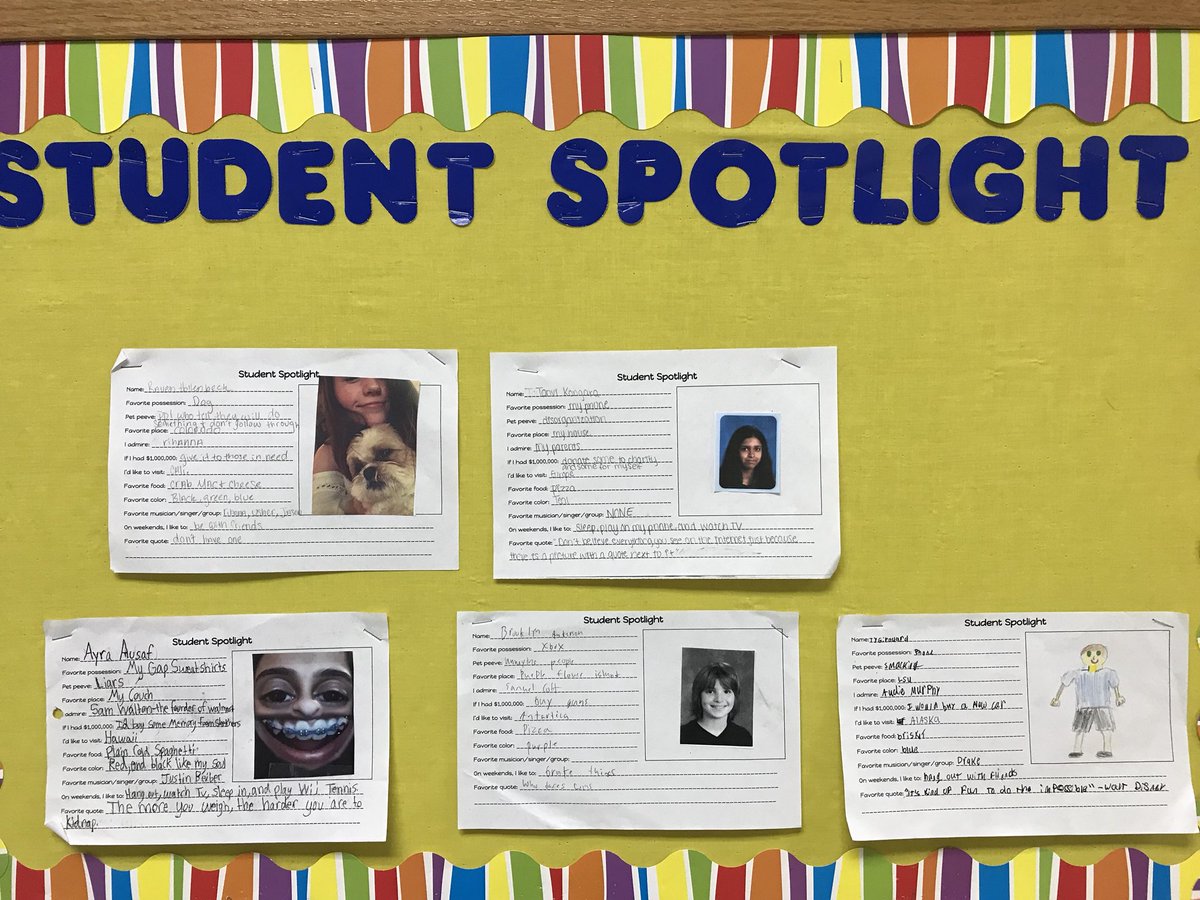 RiceMSRavens's tweet photo. 8th Grade English Student Spotlight from Ms. Cole, Ms. Inge (@RiceMSInge), and Mrs. Penny. #RiceRavens https://t.co/6U7hX9kH7o
