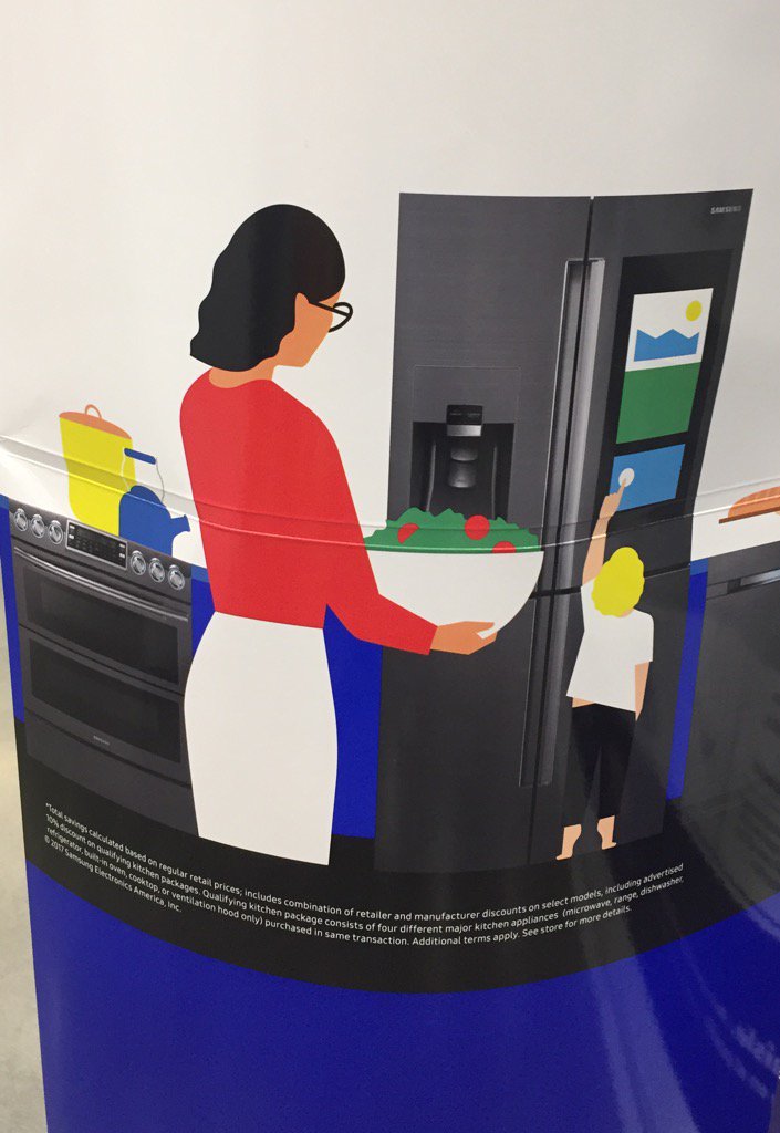 SideshowBenj's tweet photo. @BobsBurgersFOX @johnrobertsfun Samsung ad minimalist Linda feeling sad she missed out on #brunchsquatch. https://t.co/6Dfc3omVXi