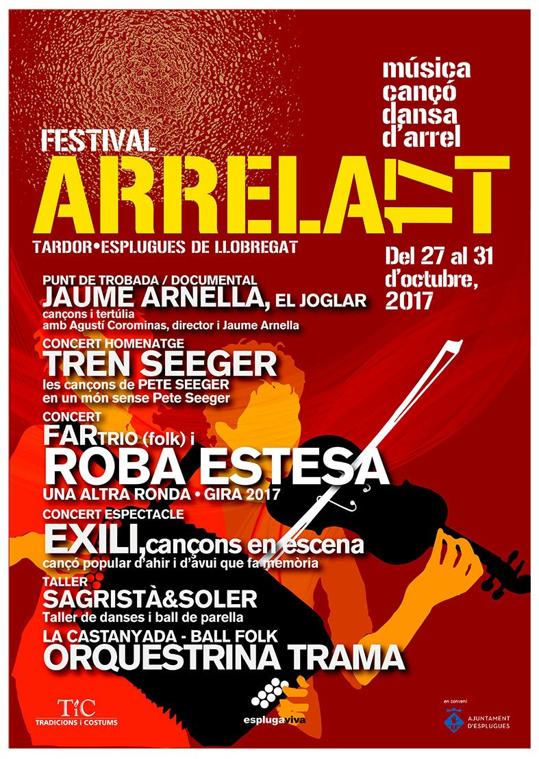 CorPaisMeu's tweet photo. Després d'uns dies molt intensos de concerts i trobades, us anunciem el proper #Exili, el dia 29/10 al Festival Arrela't d'Esplugues! https://t.co/v9TQb0TxRQ