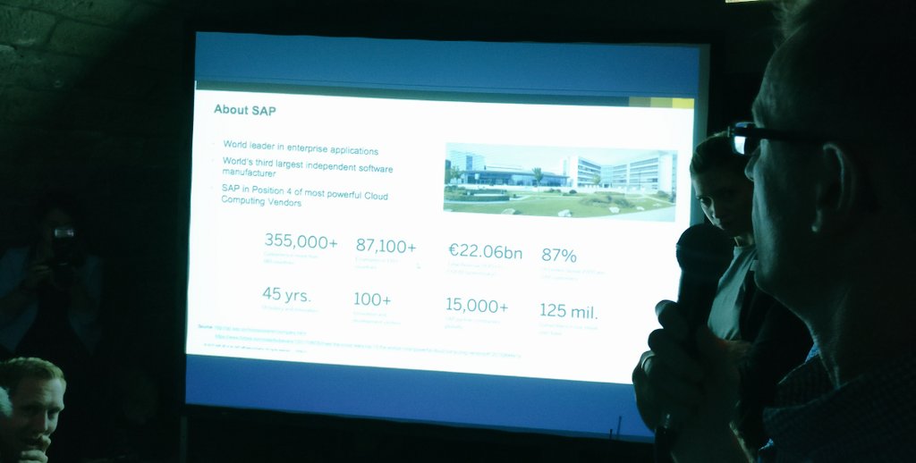 PitchClubFFM's tweet photo. @SAP Germany's most valuable company according to #marketcap searching #devs at #PCDE3 https://t.co/A6kYnGvLEp