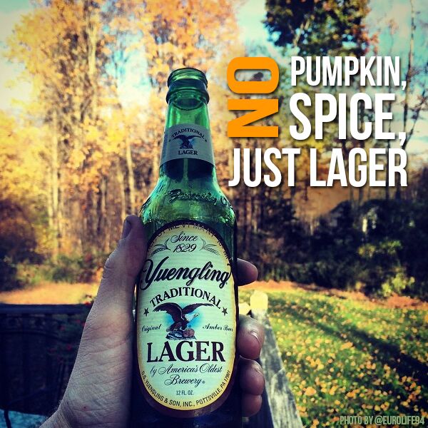 YuenglingBoston's tweet photo. No need for cinnamon sugar-coated glass rims here...
#LagerLove #YearRoundAwesome #yuengling https://t.co/kvkE7c4VrB