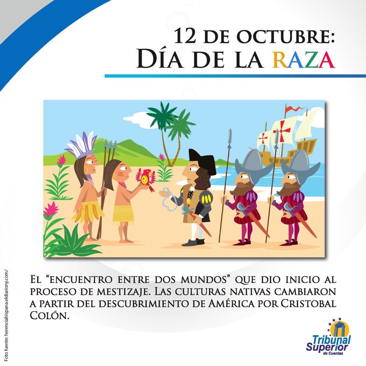 Twitter पर TSC Honduras: "Hoy celebramos el día de la Raza, en conmemoración del descubrimiento de América por el navegante Cristóbal Colón en 1492.… https://t.co/IbhzwDkeVH"