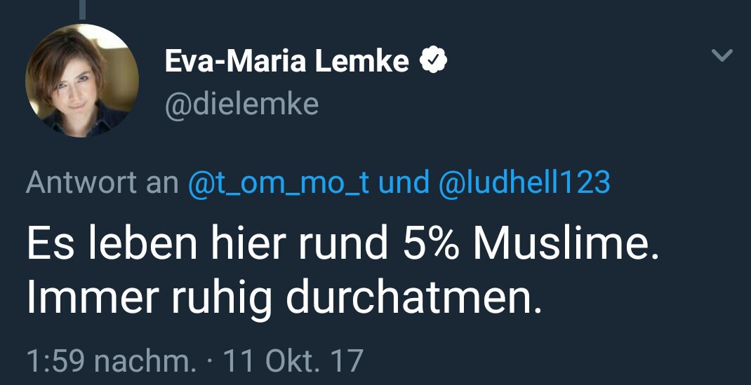 mortalhope1's tweet photo. 1. #DieLemke hat keine Ahnung von Reproduktionsraten.
2. Die Angabe zur Religion ist freiwillig, ergo sind die 5% mit Vorsicht zu genießen! https://t.co/EalN0koQol