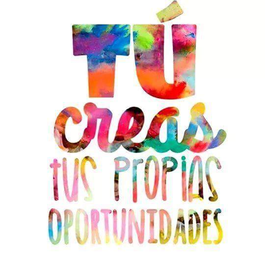 monikasuso's tweet photo. TU creas tus propias oportunidades 
#LaVidaqueTuQuieres #creenenti #autoestima #confianza https://t.co/PH9Zhi8YlX