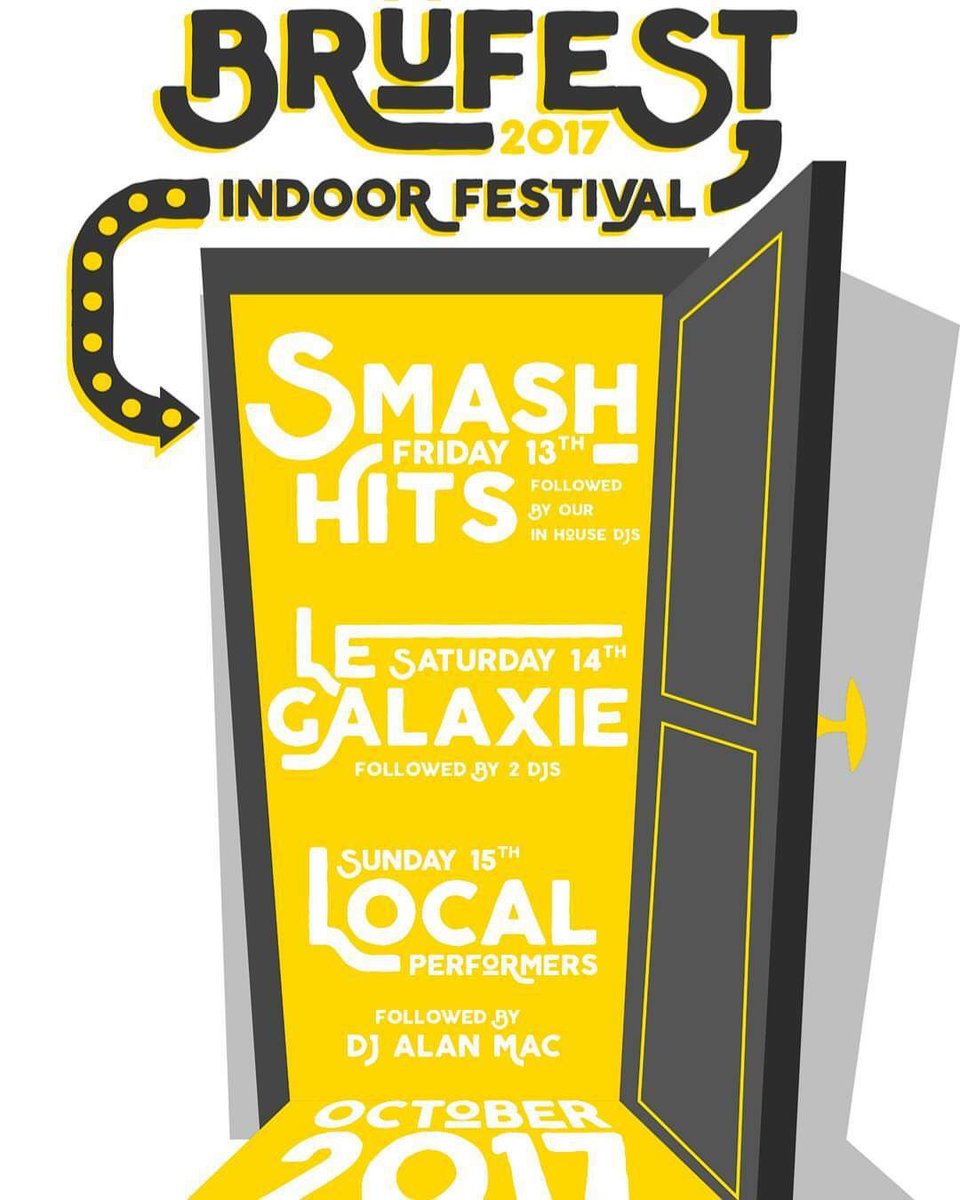 SmashHits_LIVE's tweet photo. #Brufest 2017 @brubakersdlk #SmashHits #LeGalaxie https://t.co/QAv4ldVCAH