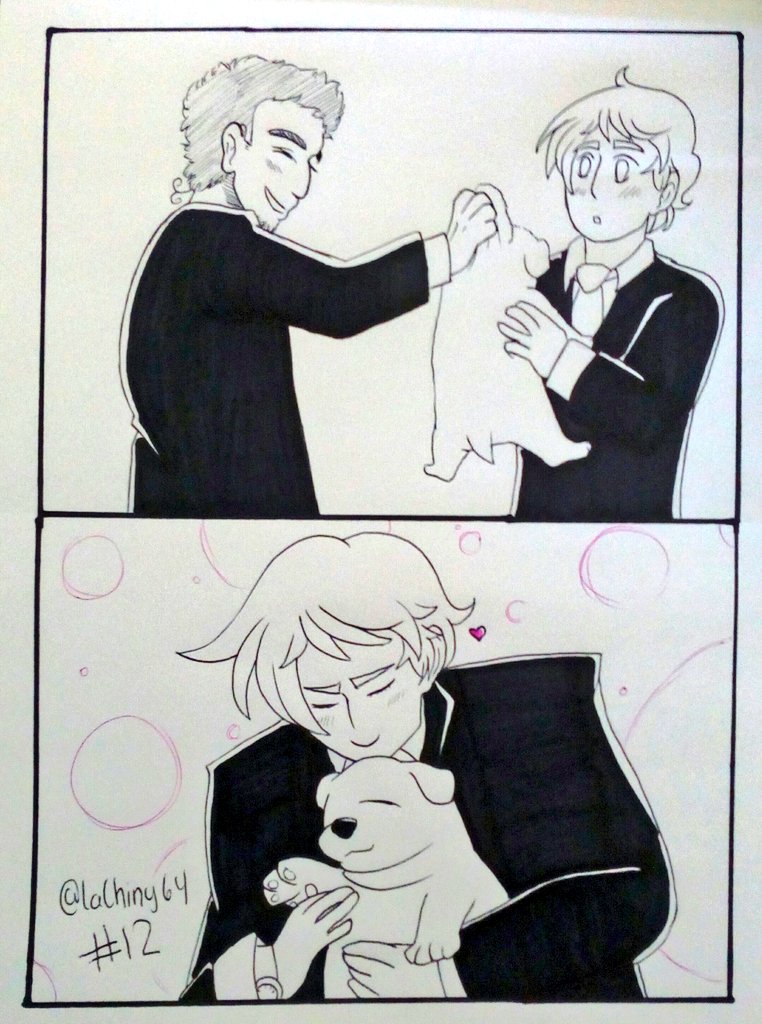 Bus_LaChiny64's tweet photo. A bday present for @ShowOffAdnan !
#inktober2017 #12 #TurkRus (I know that's not Turkey but it was a cute maymay) https://t.co/PcA1RoTnoA