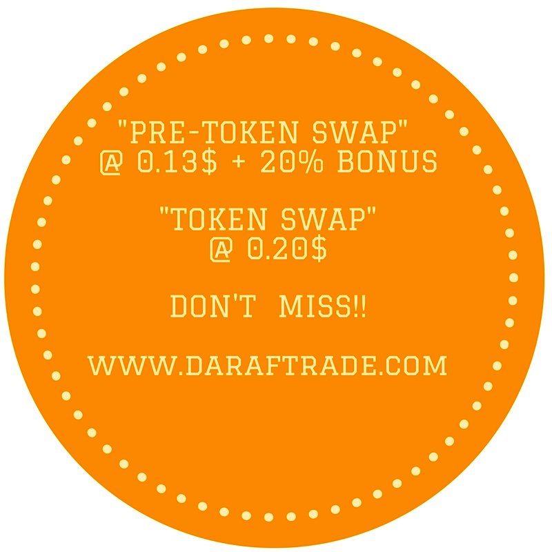 DRF_Marketing's tweet photo. "PRE-TOKEN SWAP"=0.13$ + 20% BONUS From October to November.
"TOKEN SWAP"=0.20$ @ December.
DON'T MISS!! --> https://t.co/dg6rulJrJZ https://t.co/er1voiXQQn