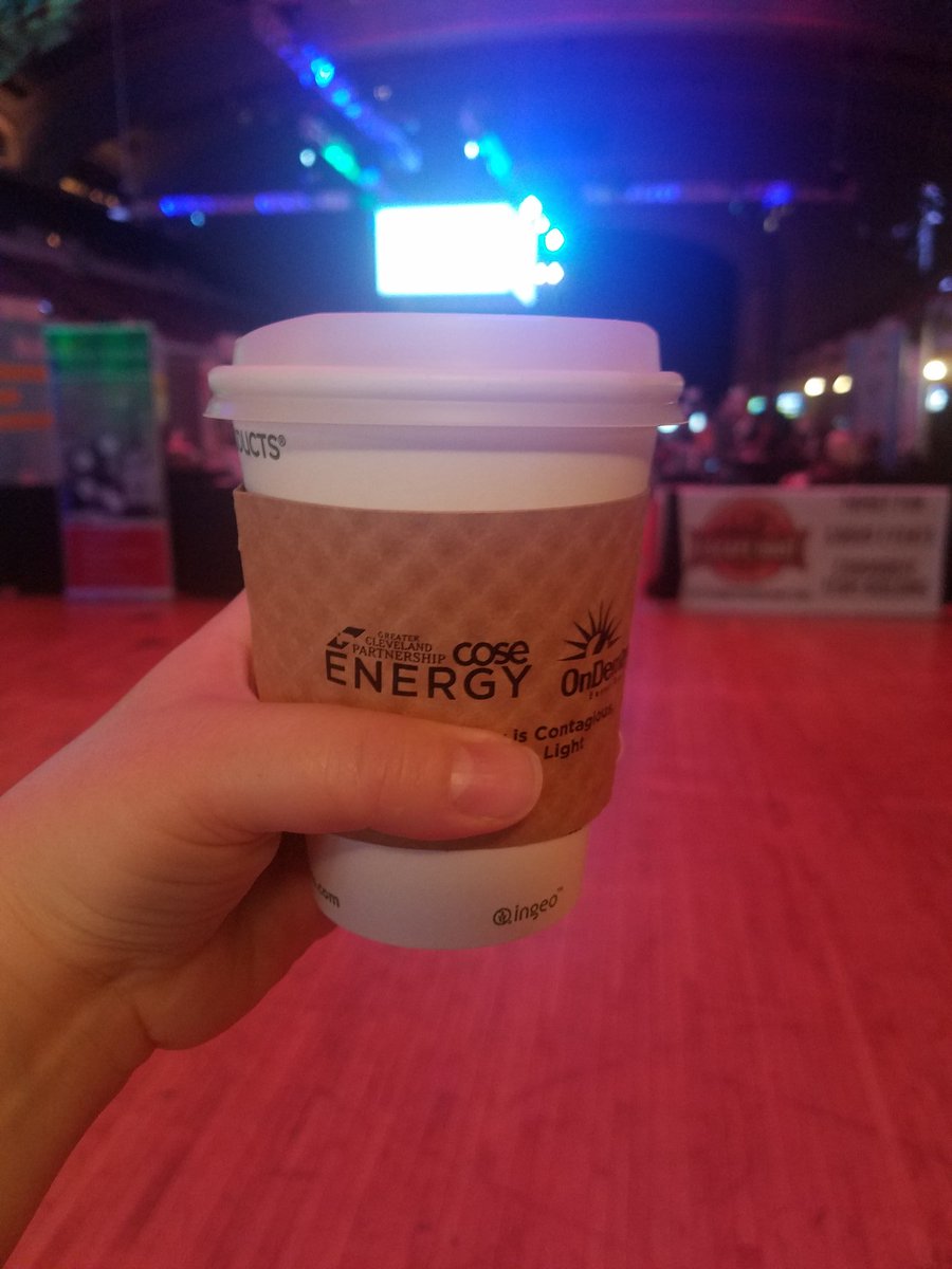 amagda5's tweet photo. Make sure you grab your cup of Joe courtesy of @OnDemandEnergy &amp; @COSEenergy at #BizConCle17 https://t.co/V6HW1TUWIj