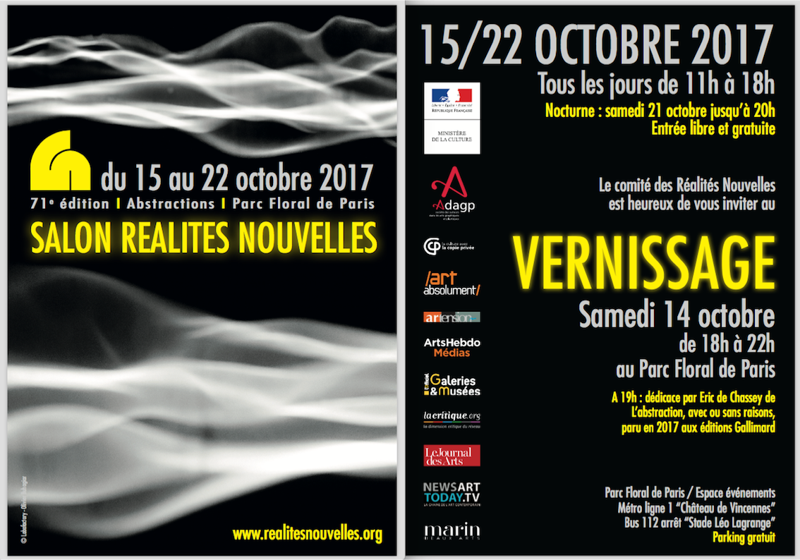 Artzup's tweet photo. Pierre Millotte, artiste Artzup vous invite au salon #RéalitésNouvelles au #ParcFloraldeVincennes  Entrée libre tous les jours. https://t.co/v6wKSjsleb