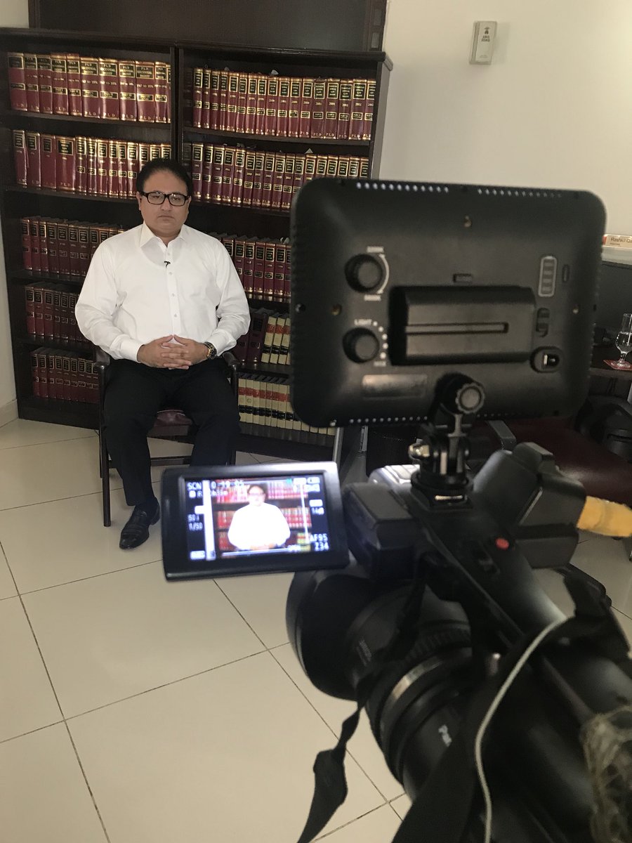 BarristerMShah's tweet photo. Talking to #Channel_5 in my #Chambers - Prog shall be televised at 8 pm tonight #ImranKhanArrestWarrant @ClipOcean @sherpao_aftab @khan_qwp https://t.co/rFBEv4aatw