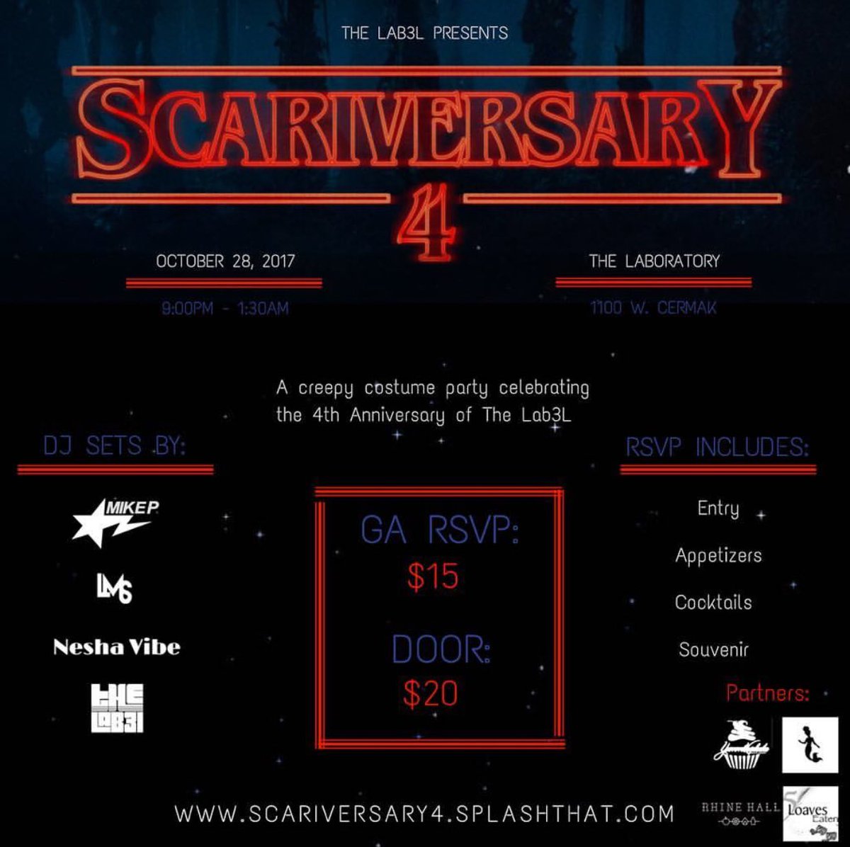 the_gabs_wav3's tweet photo. Looking for a Halloween party? #Chicago #thelab3l #party https://t.co/pdo4FHh3qr