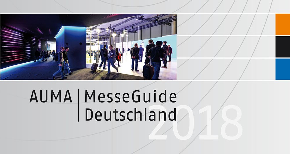 AUMAeV's tweet photo. AUMA #MesseGuide Deutschland 2018 erschienen: 447 #Messen geplant. Unser Terminkalender hilft bei der Orientierung! https://t.co/4BMWDhFF6m https://t.co/UIExdGYc6Z