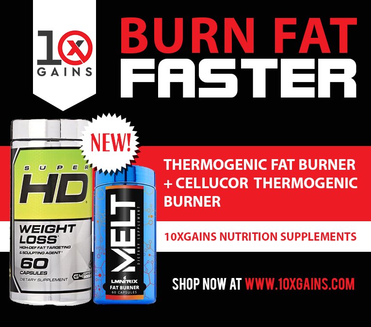 10xGains's tweet photo. Thermogenic Fat Burner:  the burning of calories to produce heat. Thermogenic fat burners raises one's metabolic rate. #10XGainsNutrition https://t.co/vXem3ktv8Q