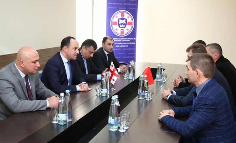 MOC_GOV_GE's tweet photo. The delegation of the Republic of Belarus has been informed about the #reforms implemented in the #Georgian #penitentiary #system https://t.co/l9BnNKa8Nt