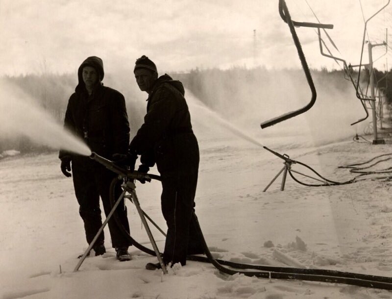 skiJFBB's tweet photo. #snowmaking is just around the corner - a #tbt to the way we used to do things here at #JFBB - we’ve come a long way baby!  #winteriscoming https://t.co/lGf3JuvVte
