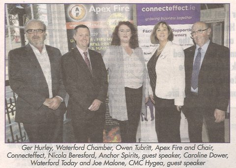waterfordcc's tweet image. Chamber CEO Gerald Hurley was delighted to attend the recent #ConnectEffect
(Source: @waterfordtoday)

#Waterford #InBusinessForBusiness