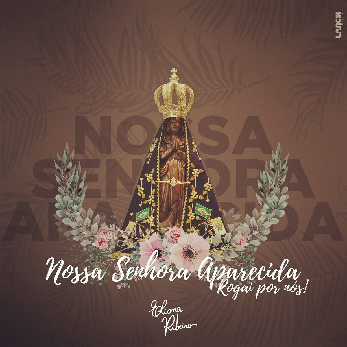 VIVA NOSSA SENHORA APARECIDA!!! 🇧🇷💚💛💙 #300anosAparecida