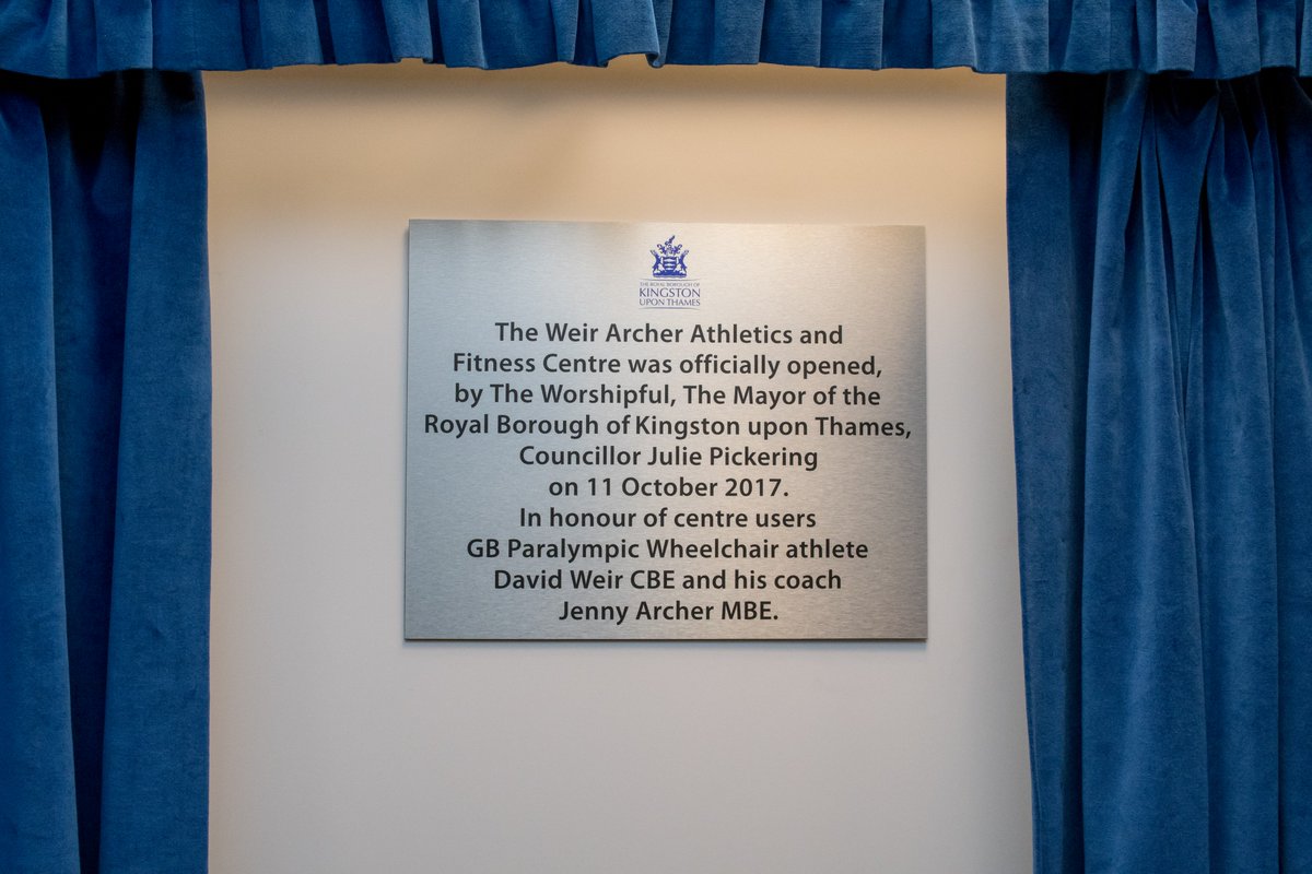 RBKingston's tweet photo. #NEWS: @davidweir2012 and long-time coach Jenny Archer honoured as Kingsmeadow Centre renamed. Full story: https://t.co/EAiR4HP9gg https://t.co/H9rgdQMX7E