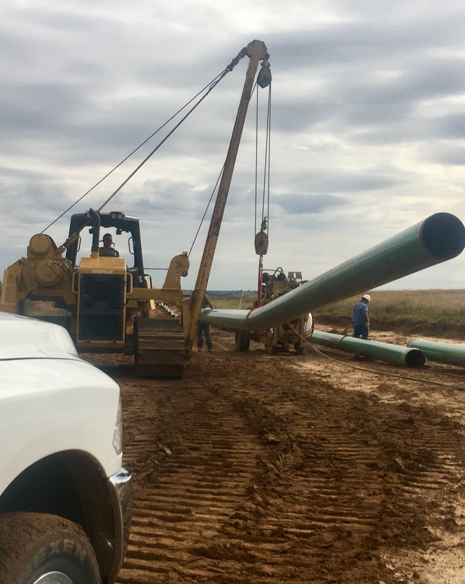 RandRPipeline's tweet photo. Our 👷🏻guys are really working hard💪🏻 and safe to make deadlines! Great crews, 🎉we have!! 👍🏻 #checkusoutonfacebook #randrpipeline https://t.co/sLioBtbic0