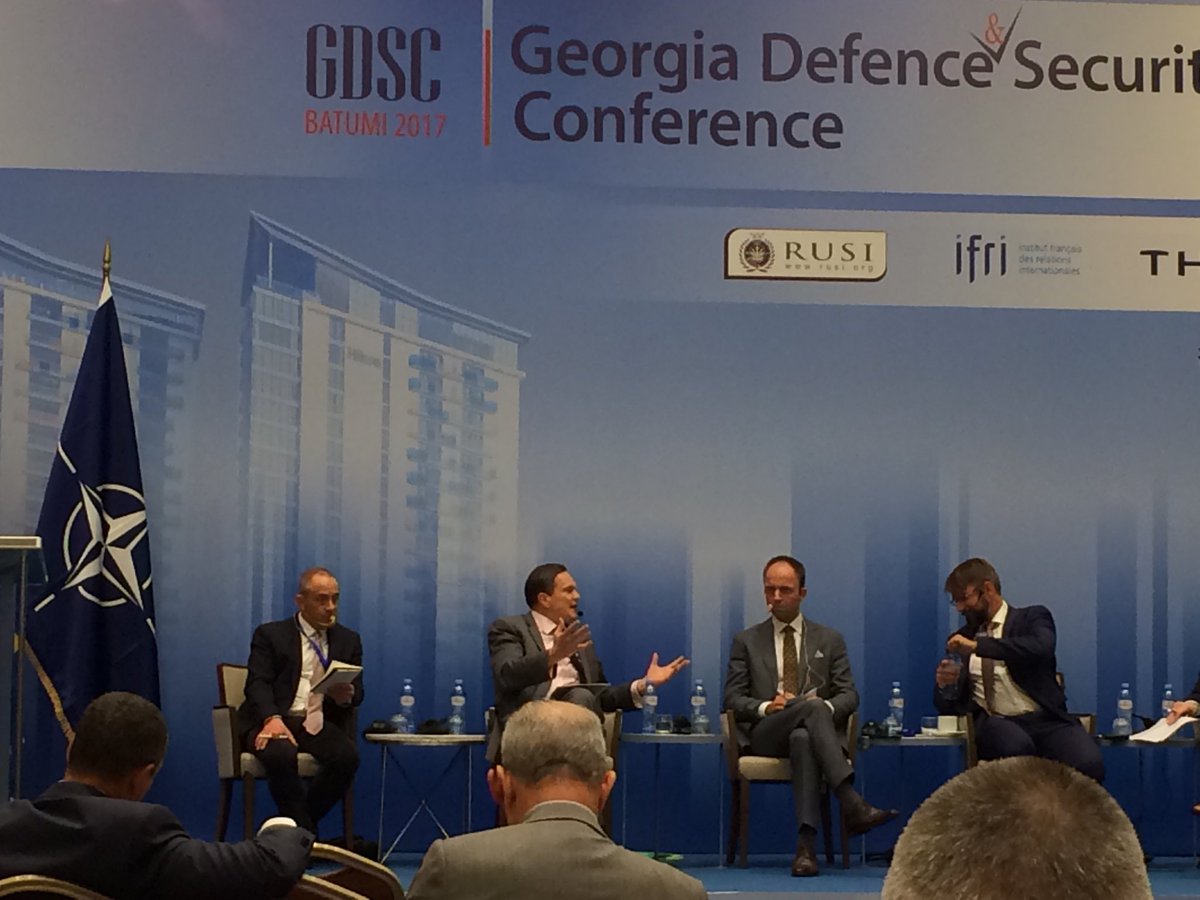 Puodziunas_G's tweet photo. @EitvydasB on Hybrid warfare - we need to have comprehensive approach  #GDSC2017 https://t.co/hKRDCO5gsR