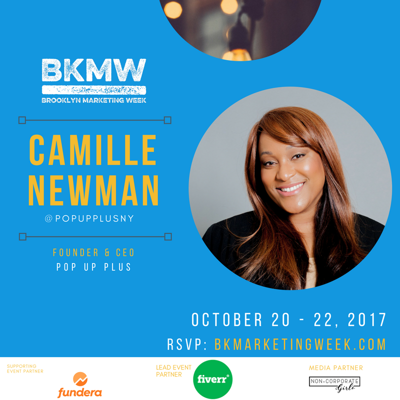 thebcgnyc's tweet photo. Camille Newman @PopUpPlusNY 
Founder &amp; CEO, Pop Up Plus
At BKMW 2017

Get Tix >> https://t.co/r002hdwEAA 

#popupplus #bkmw2017 #bosslady https://t.co/4Ptb3T7tVG