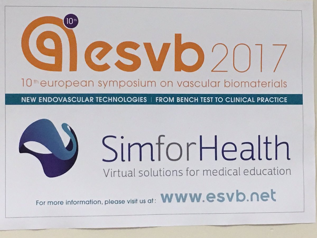 mariesonier's tweet photo. #ESVB2017 We are training in #endovascular surgery with virtual reality at @ESVB_Strasbourg https://t.co/ktG54btKQA