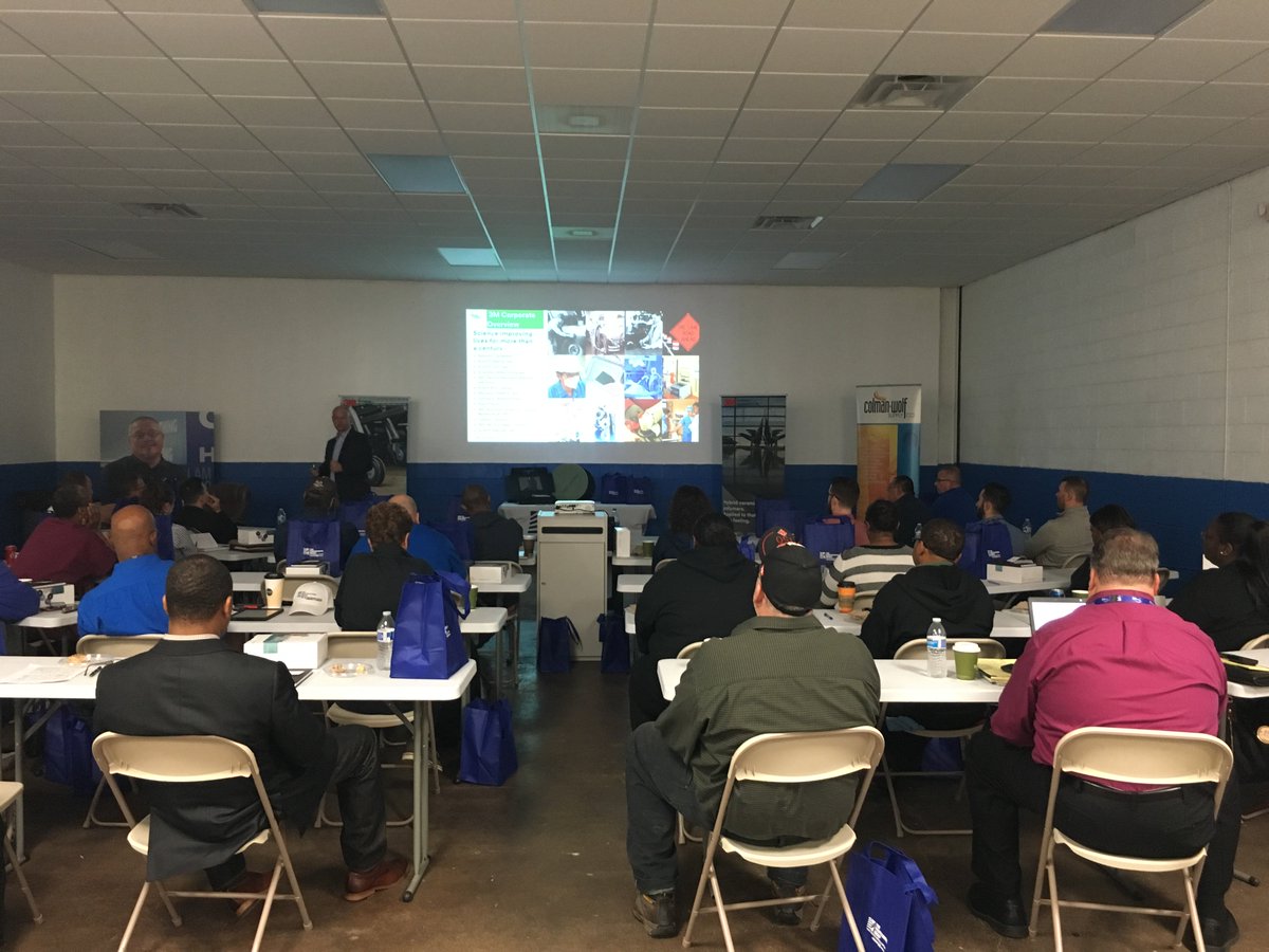 TheProfGroup's tweet photo. Training is in session at TPG University! #ColmanSupply #3M #TheProfGroup #TGP https://t.co/bApN7NNdYy