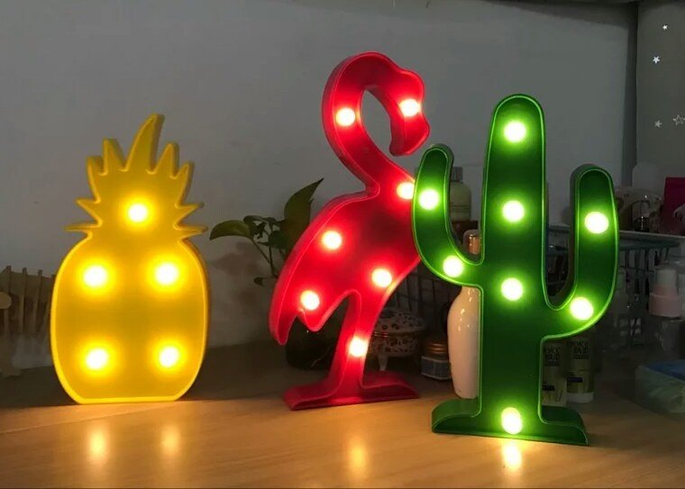 nbakilight's tweet image. #flamingolight #pineapplelight #cactuslight #tropicallights #marqueelights. #ledfigurelights #Akilight