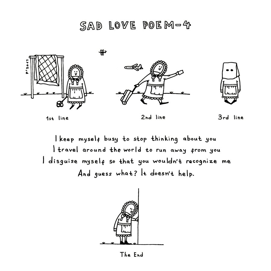 #illustrations #graphicart #drawing #sadlovepoem #poetry