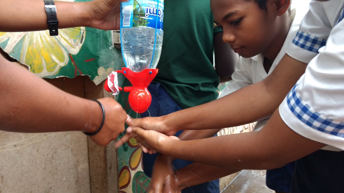 spatap's tweet photo. @evansvanodine @edwardandemily #spatap Portable Tap in schools for #GlobalHandwashingDay https://t.co/YyxdNLA2FG