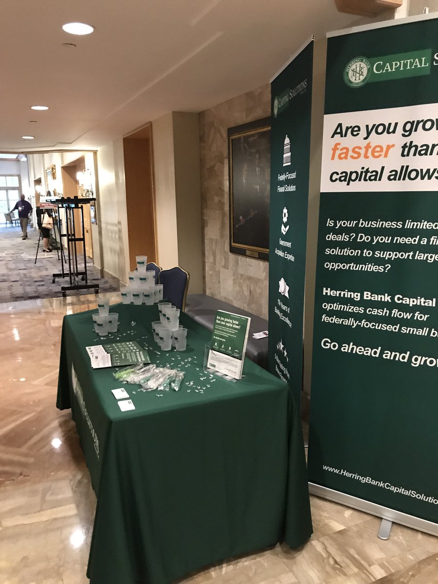 HerringBankCS's tweet photo. Join us! Providing Capital Solutions to #HUBZone small biz at the #HUBZone Contractors Natl conference. https://t.co/2yItMzLSIf