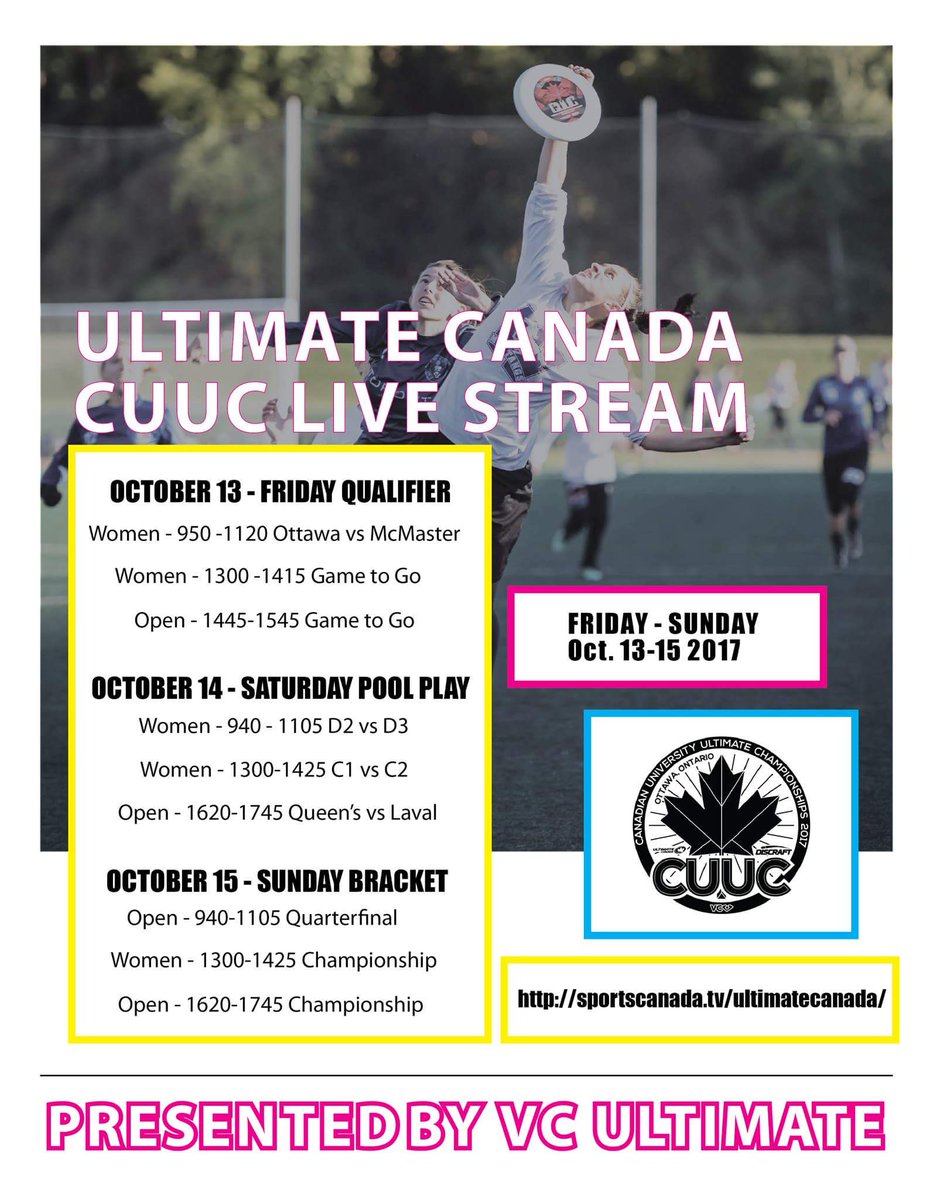 Live stream schedule for nationals. We're on it! Tune in tomorrow morning!!