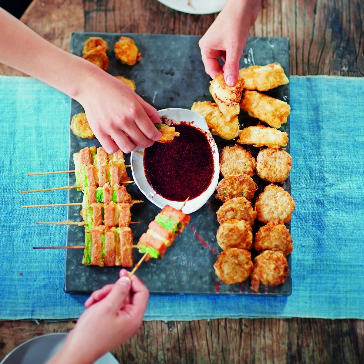 Find out how to make these fab fritters @divertimenti Sat 21. Perfect party food and a staple at every Korean feast. divertimenti.co.uk/cookery-school