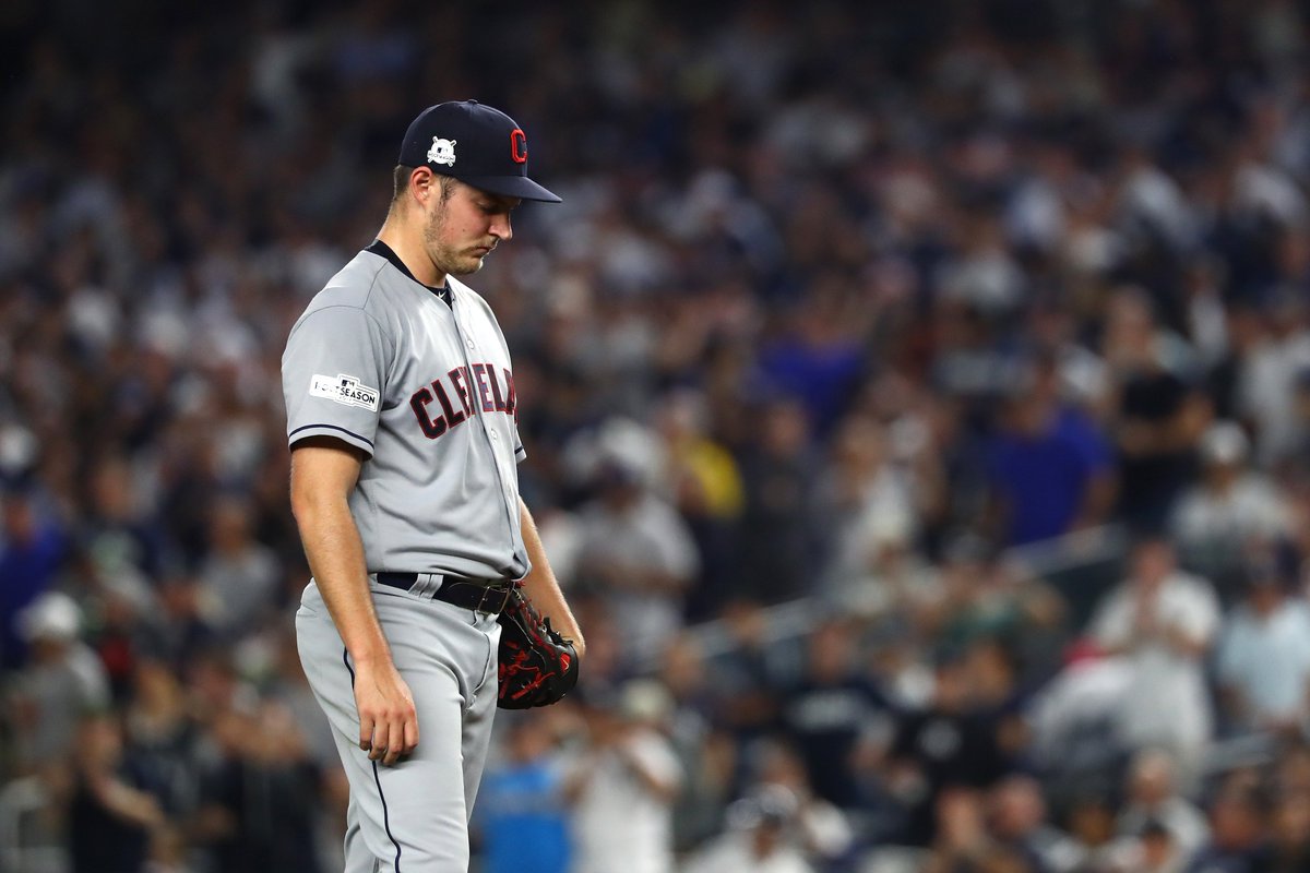 Newsweek's tweet photo. Did Trevor Bauer’s support for Trump cost Indians the ALDS? https://t.co/t1vshTIkkl https://t.co/UBcrIeHGw4