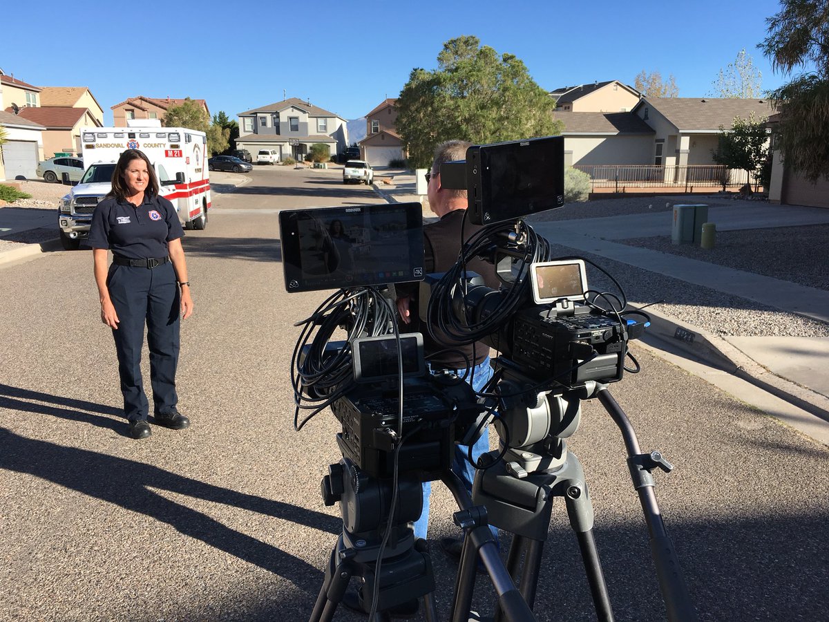 EditHouseMatt's tweet photo. Great day filming @SandovalCoFire yesterday. Looking forward to more scenarios today and tomorrow. #community #editor https://t.co/HE18pWJc1A