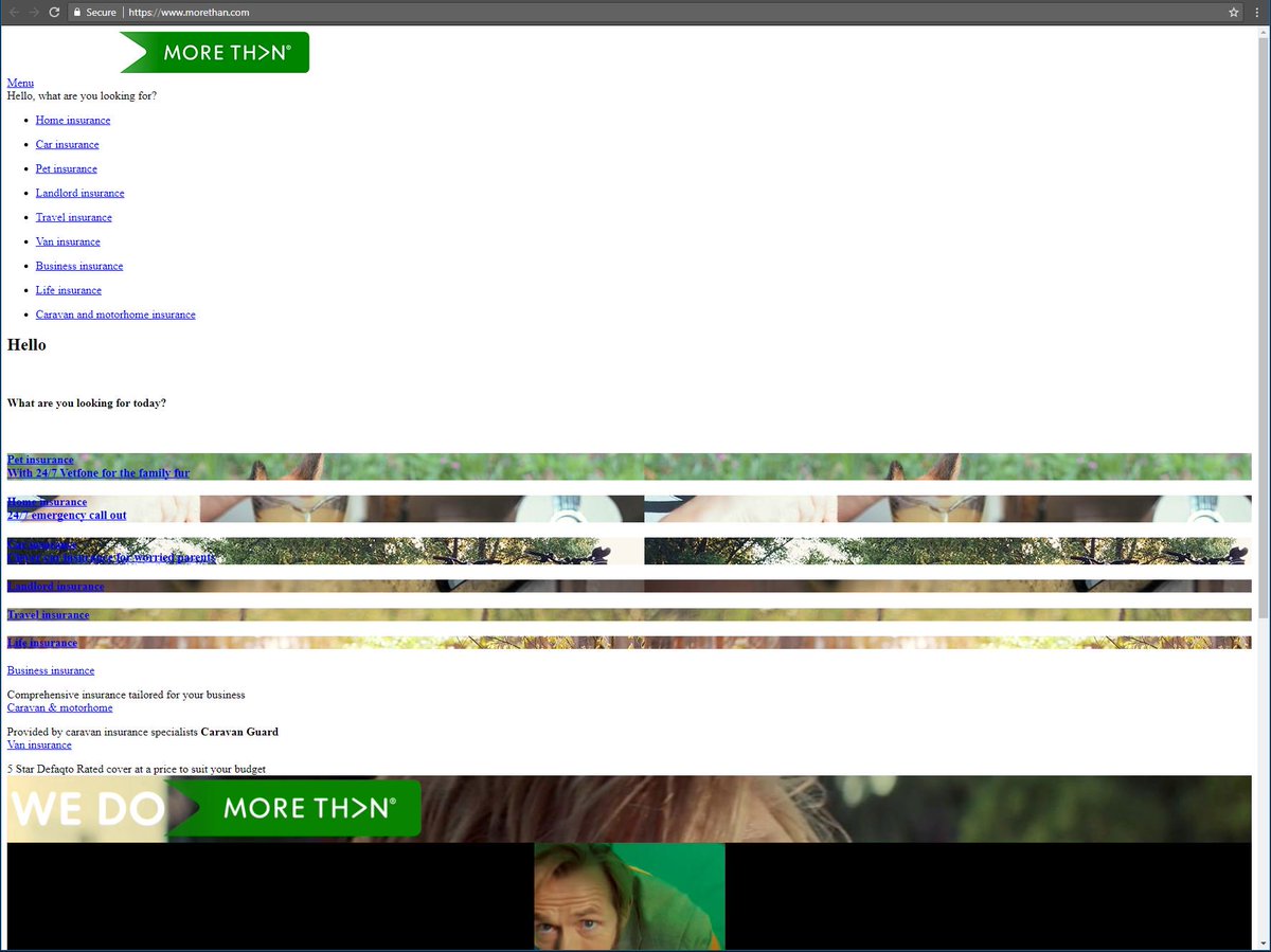 It's not just the little guys that get it wrong sometimes... want some help to improve your website? bit.ly/2yQHYHf #morethanAmess😬