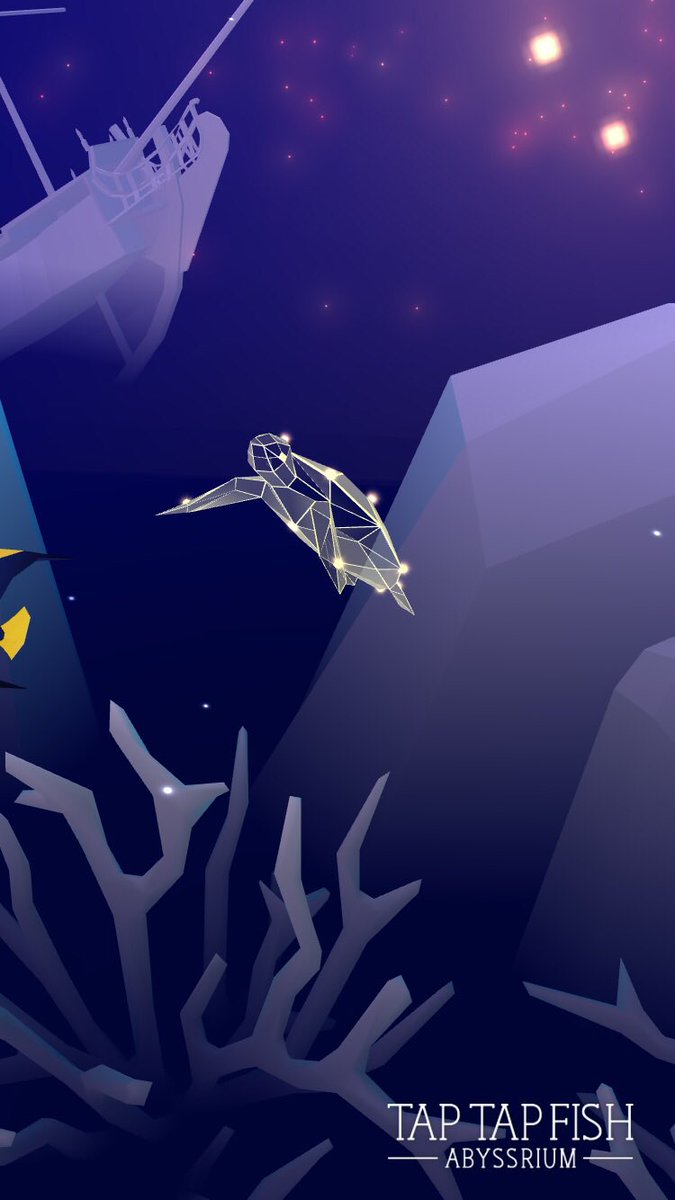 air8's tweet photo. 私の星空ガメ:) 
#taptapfish
Download: https://t.co/RApRG0bI1G https://t.co/JEtqV05zeg