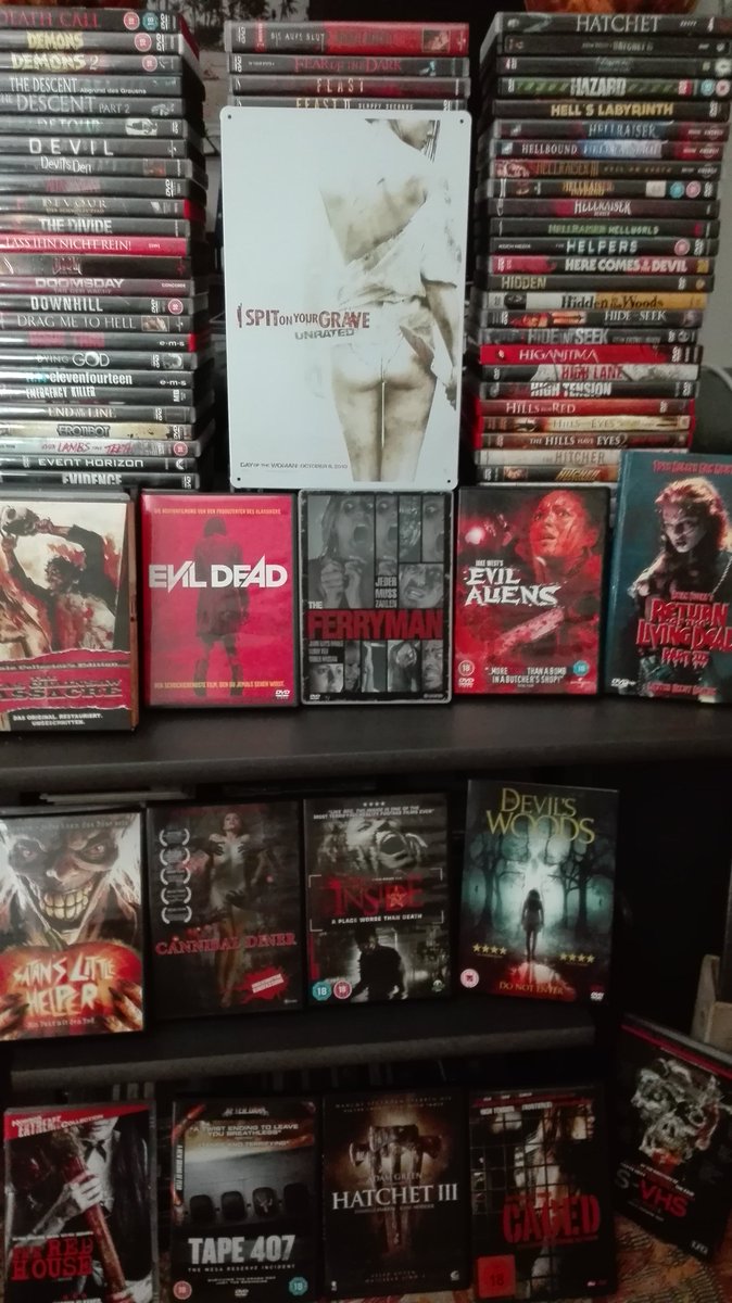 PDarksnow's tweet photo. Sneak Peek of my Horror DVD's!! :)
@cchouseofhorror @JigsawsLairBlog @ErinMarieOMG @jamiebernadett @ScreamWithMandy @Hey_Ghoulfriend #horror https://t.co/uf6nevc1NG