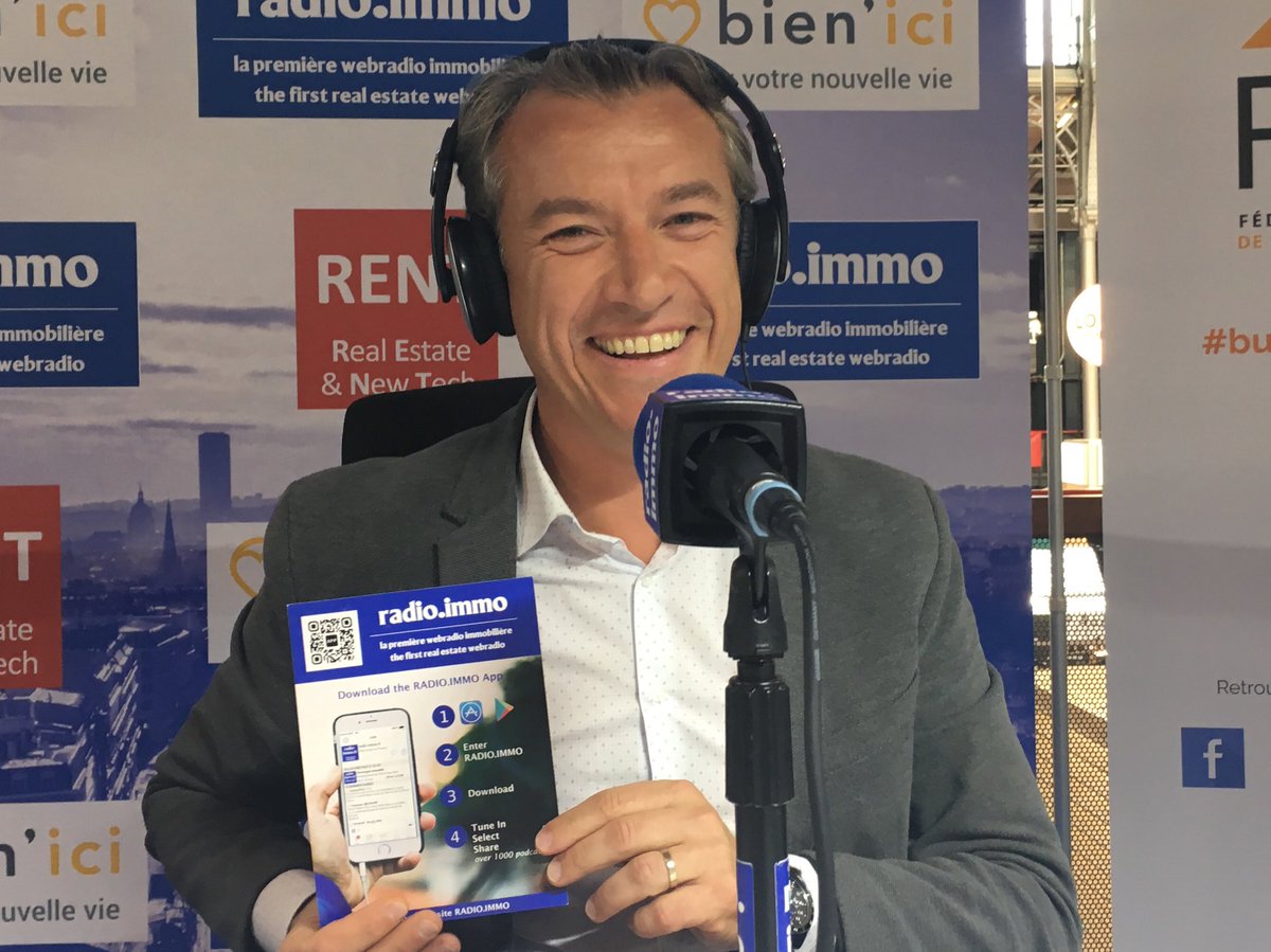 radioimmo's tweet photo. [#RENT17] Enregistrement de la nouvelle chronique ROMAIN EN APARTÉ présentée par @RomainCARTIER1 avec @ParmentierCyril de @steph_plazaimmo https://t.co/B5K7RkXWFm