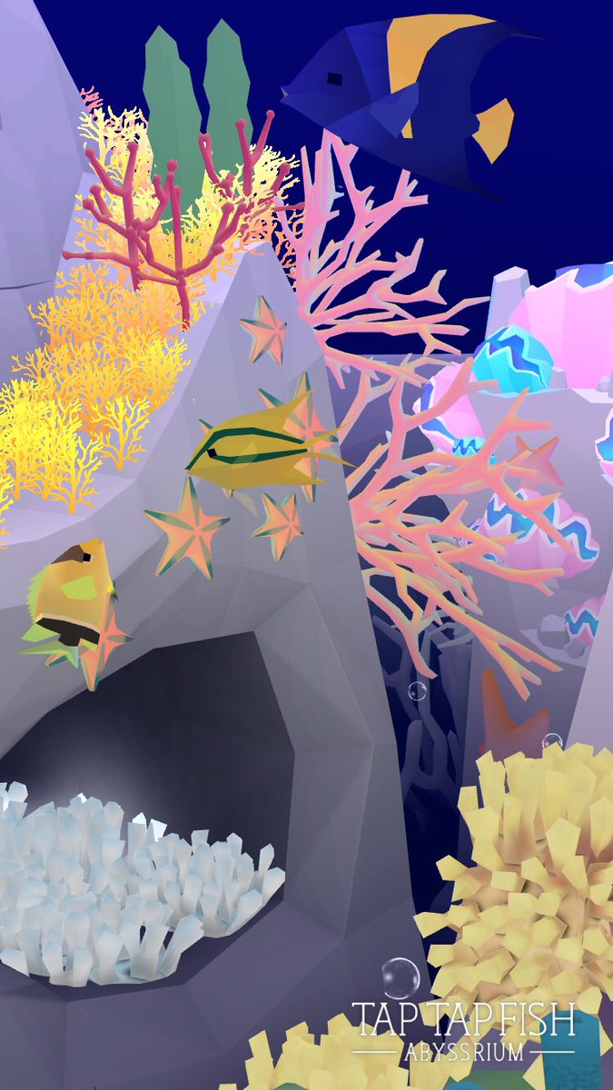 air8's tweet photo. 私のブラック&amp;ゴールドダムセル:) 
#taptapfish
Download: https://t.co/RApRG0bI1G https://t.co/YhyB2O7GLW