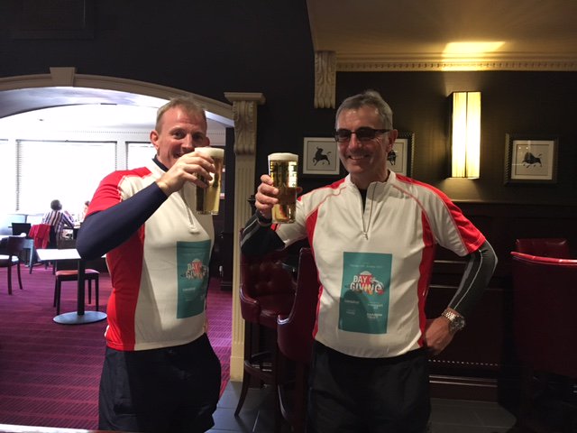 KnightFrankAbdn's tweet photo. Team B doing well and discussing tactics at Cramond Bridge.  Team A currently MIA...... Donate to https://t.co/P0sAYqBYoB https://t.co/uNiKthX42j
