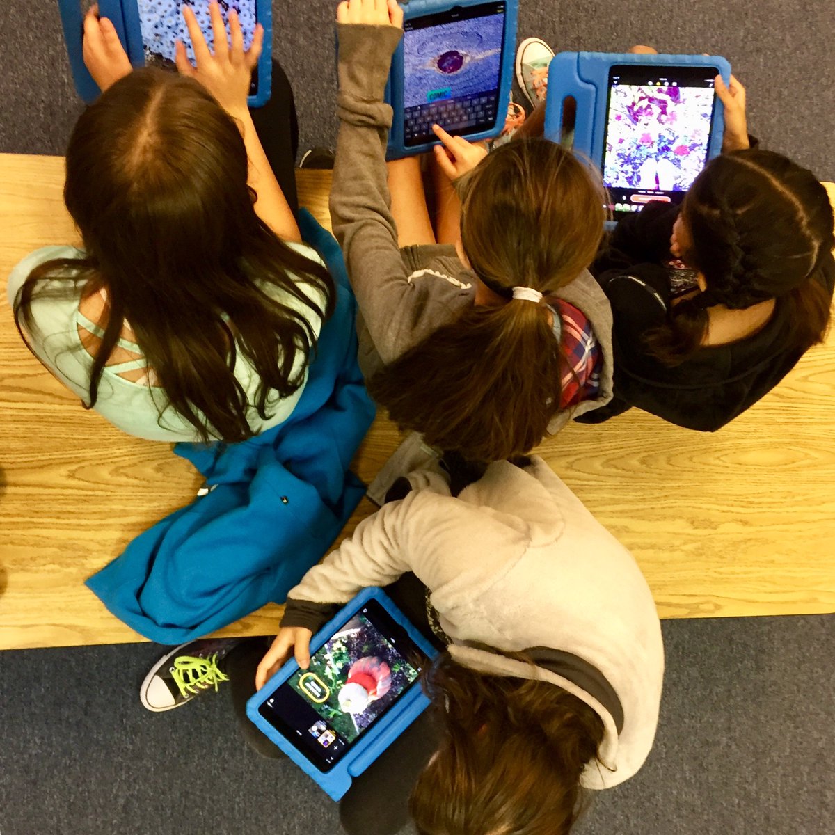 smsmakerspace's tweet image. Trying out the clips app for the first time. @5Wclassroom #classroomclips #smswolves