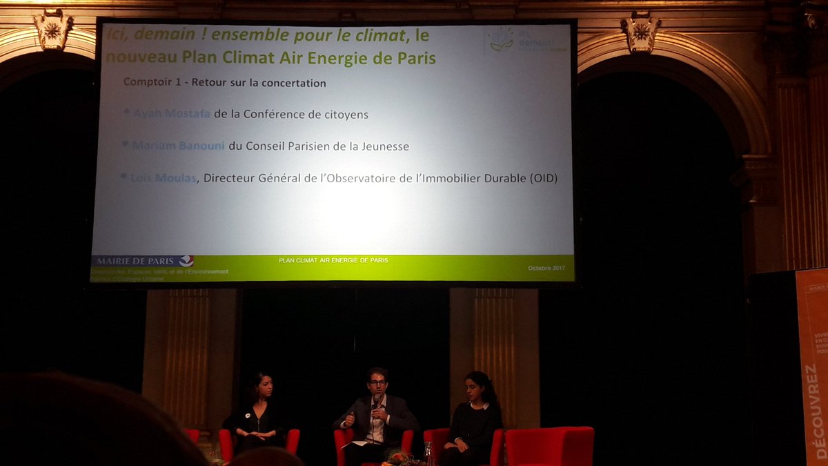 Pour <a href="/LoisMoulas/">Lois Moulas</a> de <a href="/OID_officiel/">OID</a>, la concertation pour le #PlanClimat à permis de favoriser un échange entre la ville et les entreprises