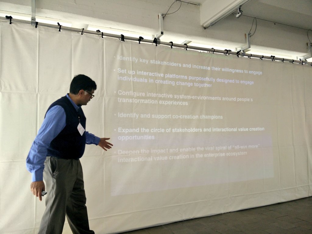 cronecker's tweet photo. Co-creation creates energy from your users or employees, they feel involved and proud to contribute effectively. #hcdsummit #ux #cocreation https://t.co/Gxr6CS3q0U