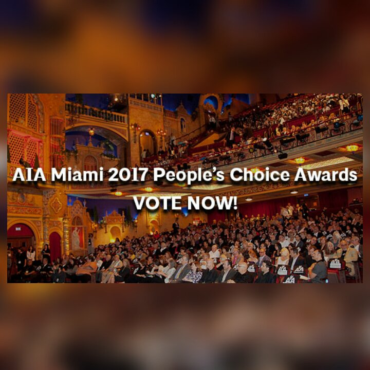 AIAMIAMI's tweet photo. Last day to cast your #vote for #DesignAwards2017 #PeoplesChoice. #VoteNow! #Architecture #Design https://t.co/1c2hmDJc3p https://t.co/z6iUhk3BdB
