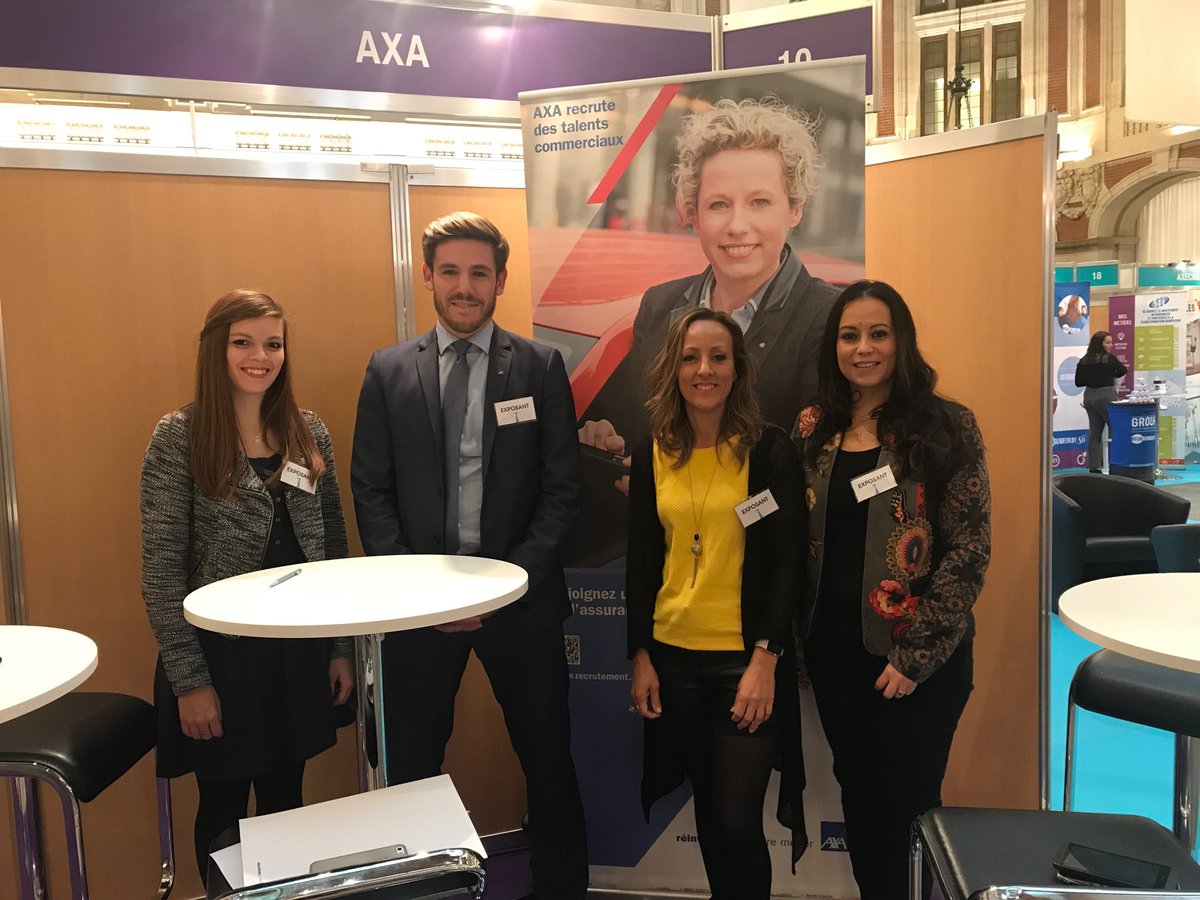 Ouverture du Salon Recrutement Experts à la CCI de Lille.#axa #Recrutement