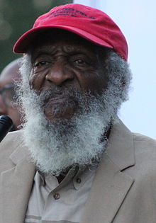 Happy birthday Dick Gregory (b. 1932) comedian and civil rights activist  