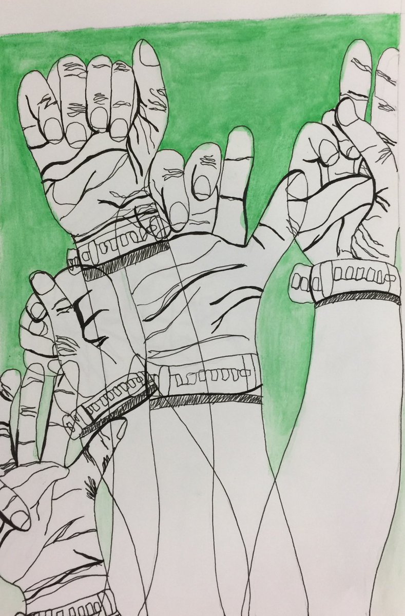 m_hauske's tweet photo. More inspiring work from Art 1 Honors #HandsInMotion #CHSRise #CHSArt #contour #Art1 https://t.co/NAMOXPrwxu