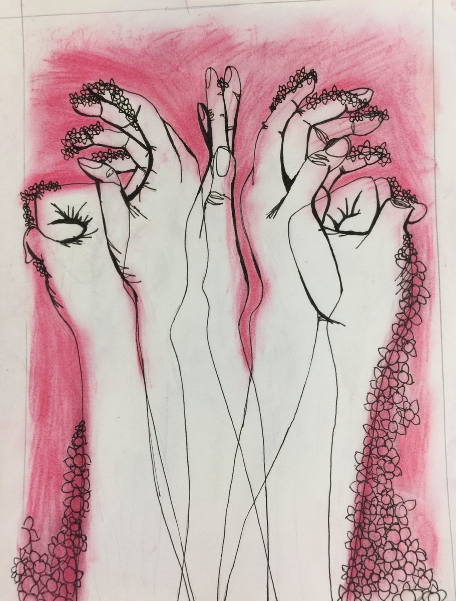 m_hauske's tweet photo. More inspiring work from Art 1 Honors #HandsInMotion #CHSRise #CHSArt #contour #Art1 https://t.co/NAMOXPrwxu