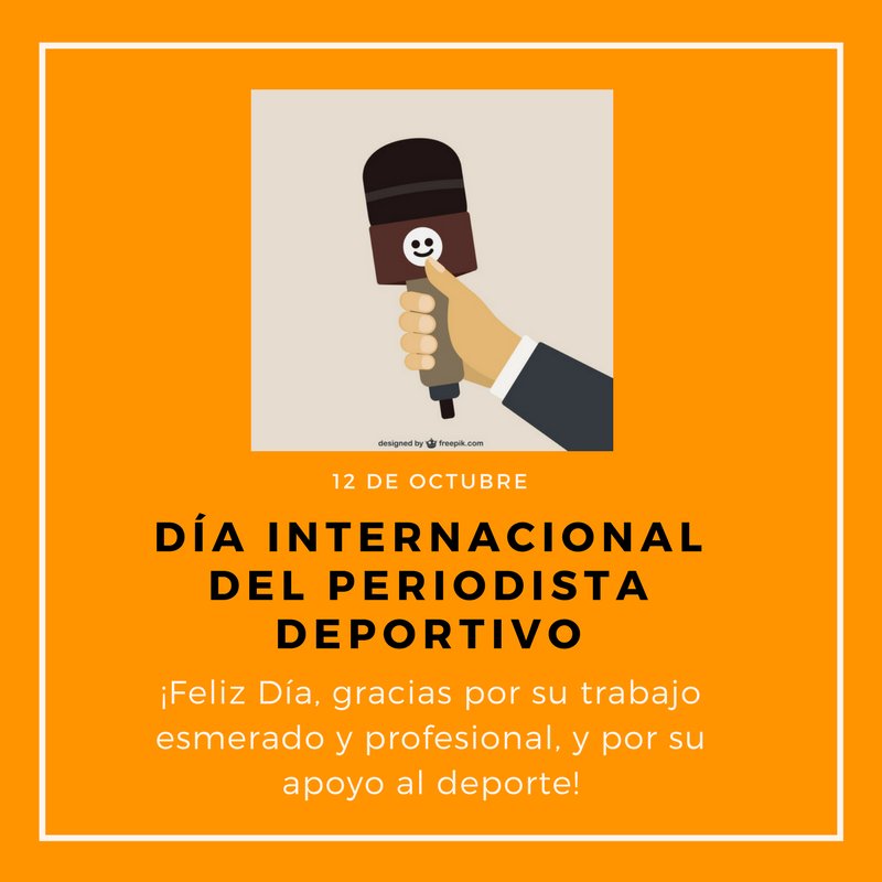 jciclistas's tweet photo. #JCM les desea un feliz día a los periodistas deportivos, especialmente a los que día a día se dedican al cubrimiento del ciclismo. Gracias. https://t.co/rdgghfM7Ab